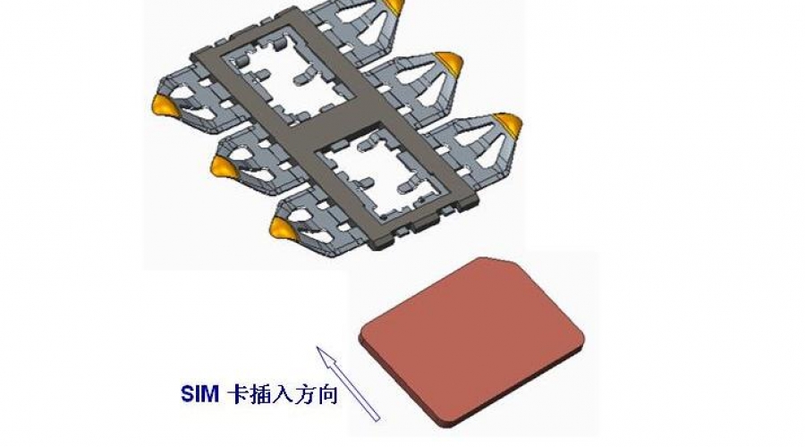 SIM Block (Horizontal) 卡托卡座