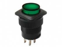 Pushbutton Switches  Push Switch   按鈕開關   按鍵開關    RP3508 Series Round, Illuminated Pushbutton