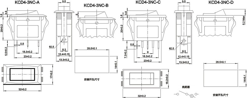 KCD4-3NC